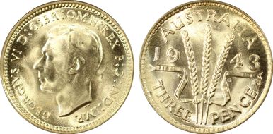 1943-D 3D KM-37  Ag MS66