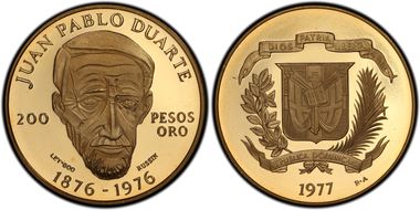 1977 200 P Juan Pablo Duarte Au PR68DCAM
