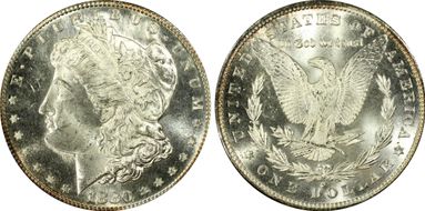 1880-S $1 MS65