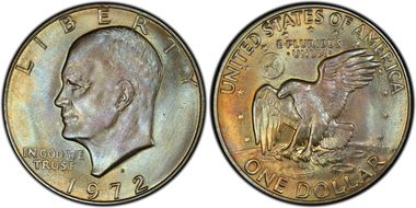 1972-D $1 MS67