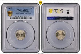 1907 10C MS66