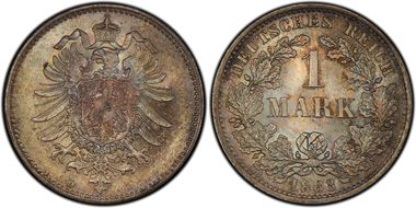 1883-D Mark J-9 MS65