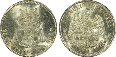 1881-Go S 25C MS65