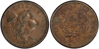1794 1C Head of 1794 XF45BN