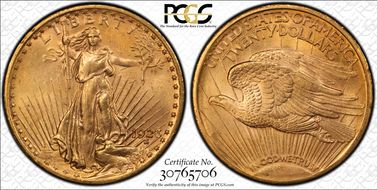 1923 $20 MS63