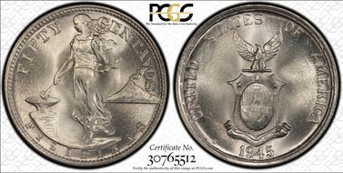 1945-S/S 50C Allen-15.02a MS66