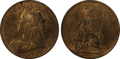 1895 1/4D S-3963 Old Head MS64RB