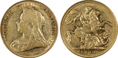 1900-S Sov S-3877 AU50