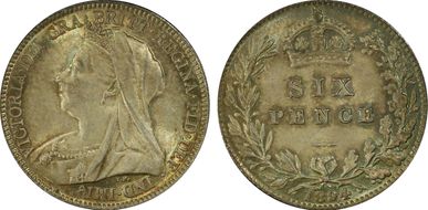 1894 6D S-3941 MS64