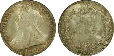 1898 6D S-3941 MS65