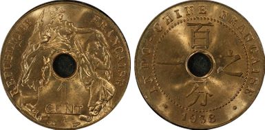 1938-A 1C Lec-99 MS65RD