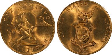 1944-S 1C KM-179 MS67RD