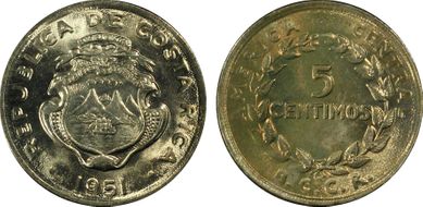 1951-BCCR 5C KM-184.1 MS66