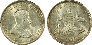 1910 6D AU58