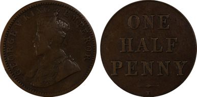 1916-I 1/2D KM-30 Muled w/ India 1/4 An F15BN