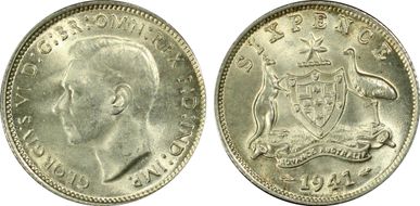 1941(m) 6D MS63