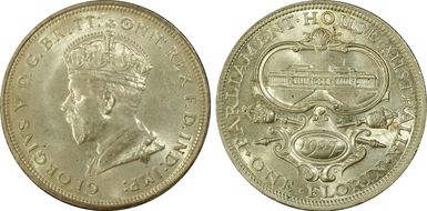 1927(m) Florin Canberra  KM-31 MS65