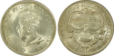 1927(m) Florin Canberra MS64