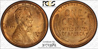 1909-S VDB 1C N1BN