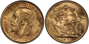 1925-M Sov S-3999 MS65