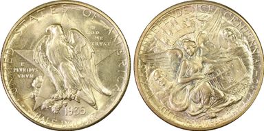 1935-D 50C Texas MS65
