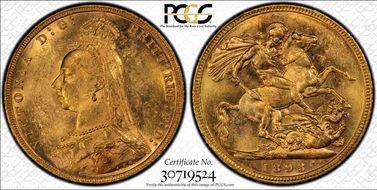 1893-M Sov S-3867C Jubilee Head MS61