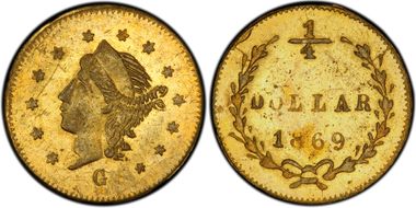 1869 G25C BG-830 AU58