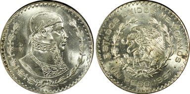 1957-Mo Peso KM-459 BU89