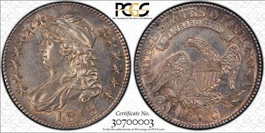 1815/2 50C O-101a AU58