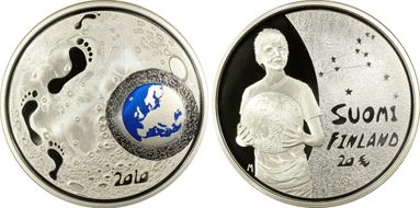 2010 € 20 Lunar Surface PR69DCAM