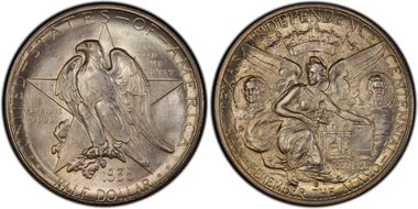 1935-D 50C Texas MS66