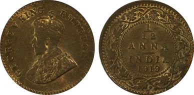 1919(C) 1/12 An SW-8.544 MS63RB