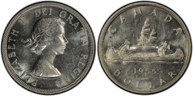 1955 S$1 Arnprior MS62