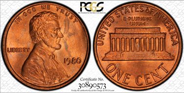 1980 1C DDO, FS-101 MS64RD