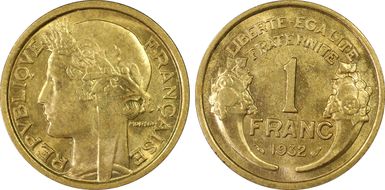 1932 1 Fr Gad-470 F-219 MS64
