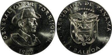 1982 Balboa Torrijos MS66