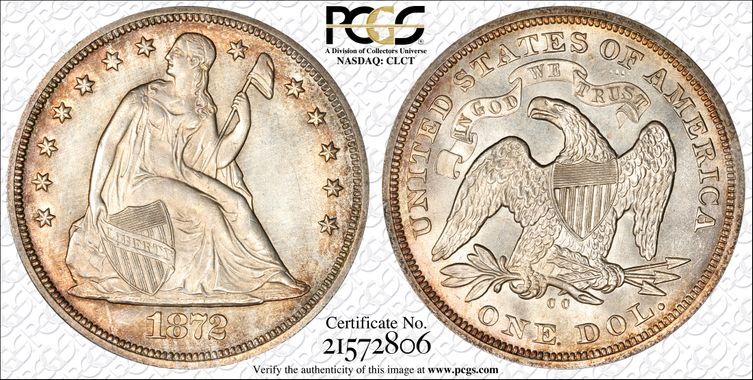 Cert 21572806 - Coin Image