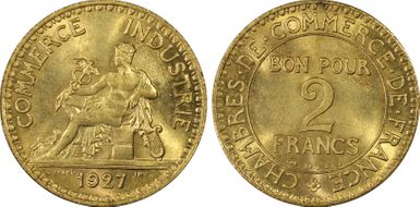 1927 2 Fr Gad-533 F-267 MS65