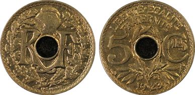 1923 5C Gad-170 F-122 MS66