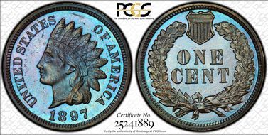 1897 1C PR65BN