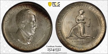 1936 50C Cincinnati MS67