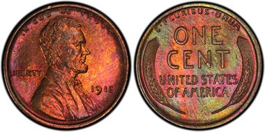 1915 1C MS66RB