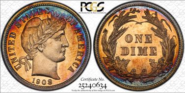 1908 10C PR66CAM