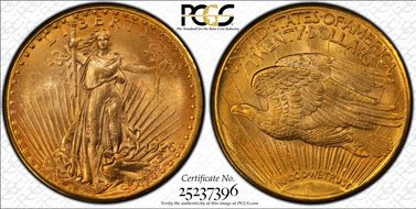 1926-D $20 MS63