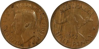 1952(p) 1/2D KM-42 MS63BN