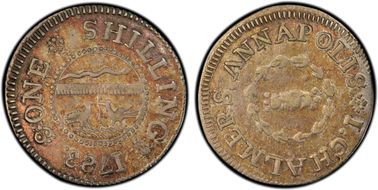 1783 MD 1S Chalmers, Long Worm AU53