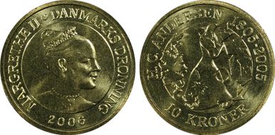 2006 10 Kr Snow Queen Al-Br MS66