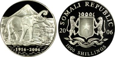 2006 1000 S African Elephant PR69DCAM