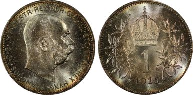 1915 Corona KM-2820  Ag MS66