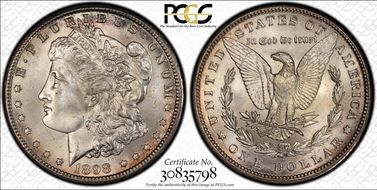 1898-O $1 MS67